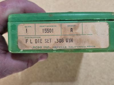 RCBS Full Length Die Set .308 Win - Part 15501