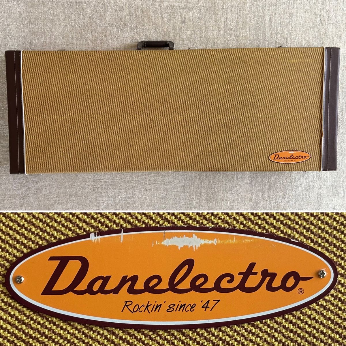 Danelectro Tweed Guitar Case