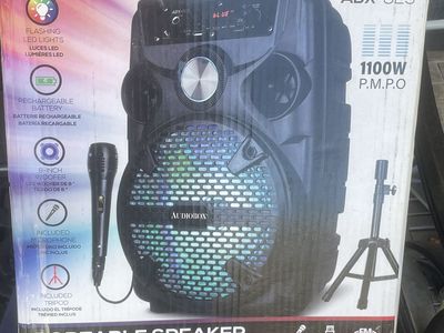 Brand New AUDIOBOX Portable Speaker with Microphone