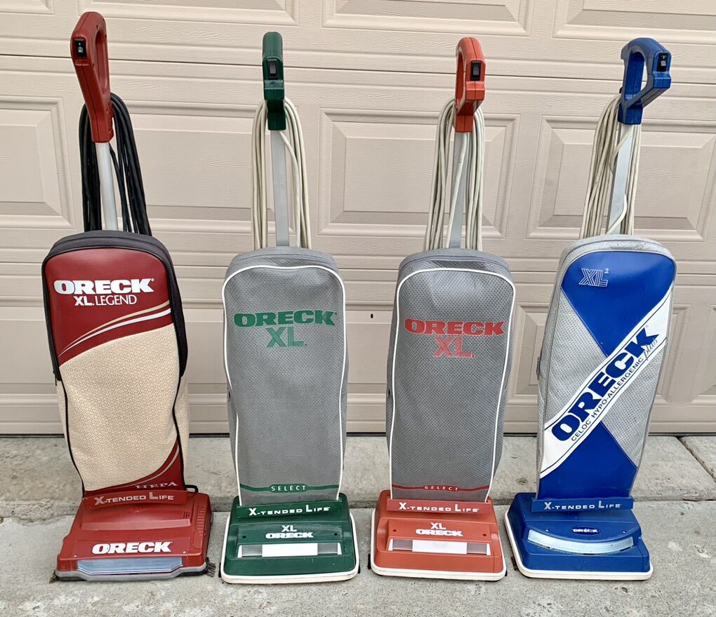 MANY ORECK VACCUME CLEANERS