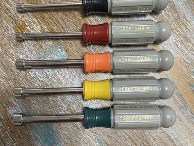 Craftsman Metric Nut Drivers H Series Set of 5
