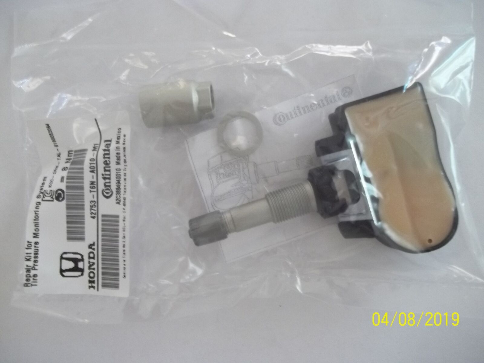 NEW OEM Honda Acura TPMS Sensors 42753-T6N-A010-M1