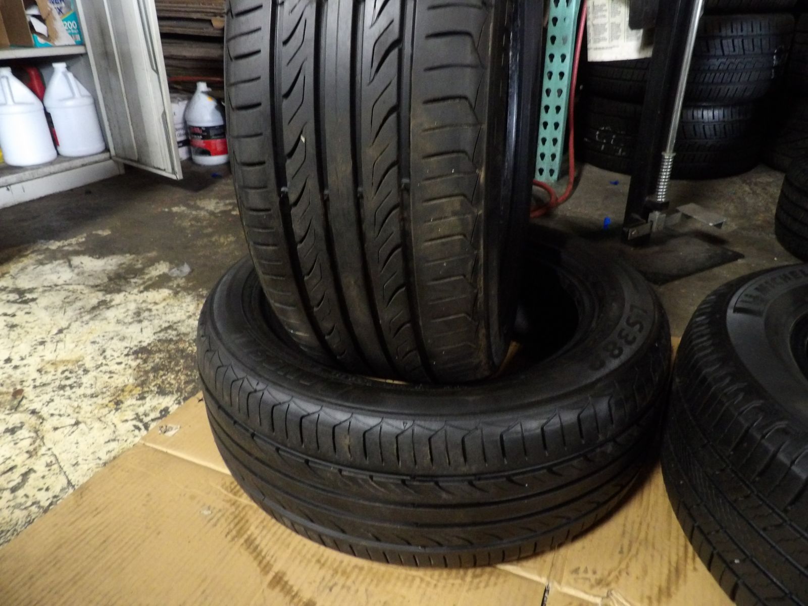 205/55R16 LANDSAIL PAIR OF TWO USED TIRES