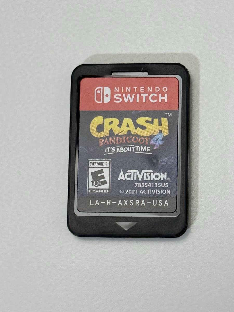 Nintendo Switch Game / Crash Bandicoot 4 / Good Condition 