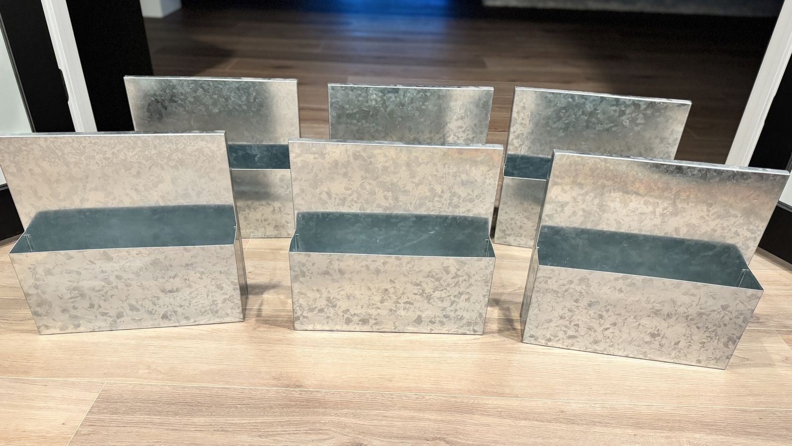 Pottery Barn metal wall file holders