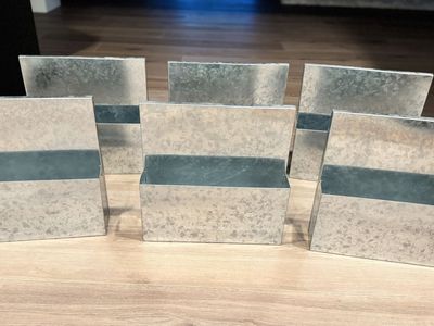 Pottery Barn metal wall file holders