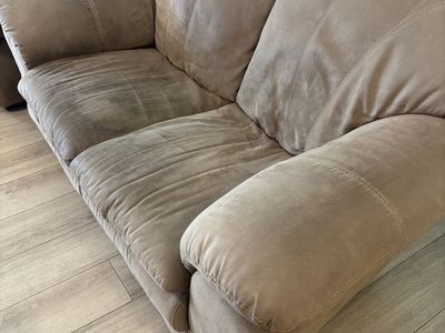 Couch & Love Seat with Ottoman