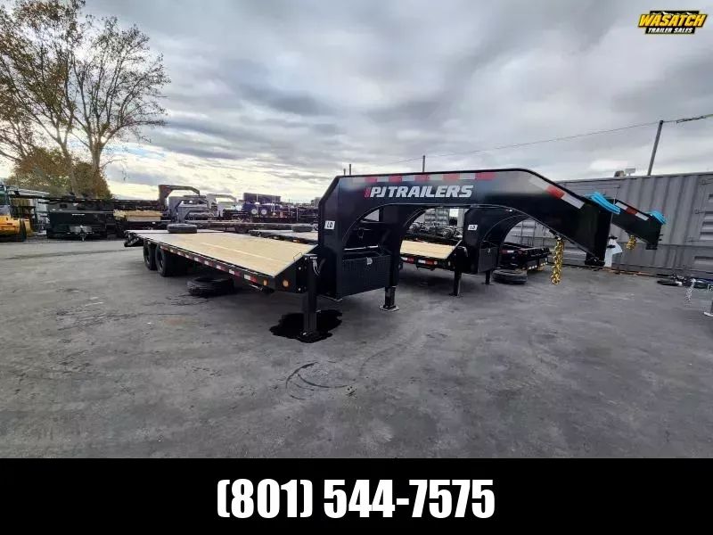 2026 PJ Trailers 30' LD 25K WHD Gooseneck Flatbed