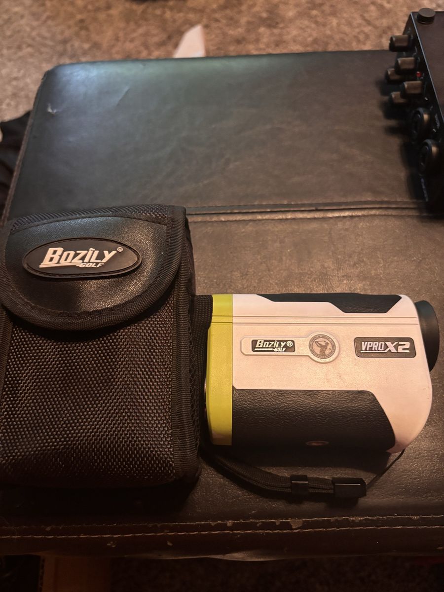 Bozily Golf VPRO X2 Rangefinder - Accurate Golf Distance Measurement with Case