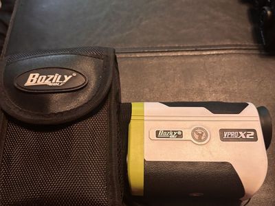 Bozily Golf VPRO X2 Rangefinder - Accurate Golf Distance Measurement with Case