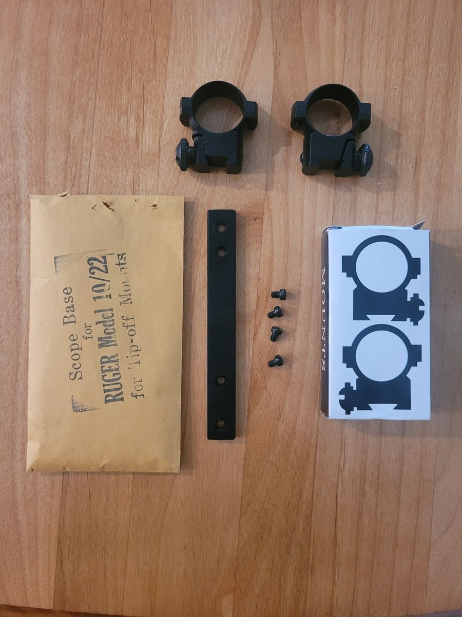 Ruger 10/22 Scope Base and Generic Scope Rings