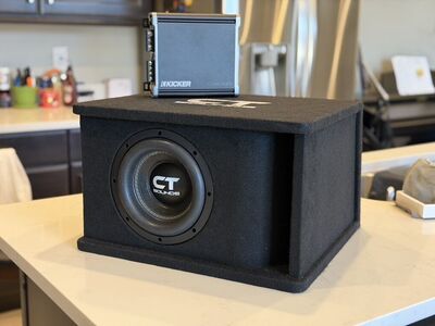 CT Sounds sub and Kicker amp.
