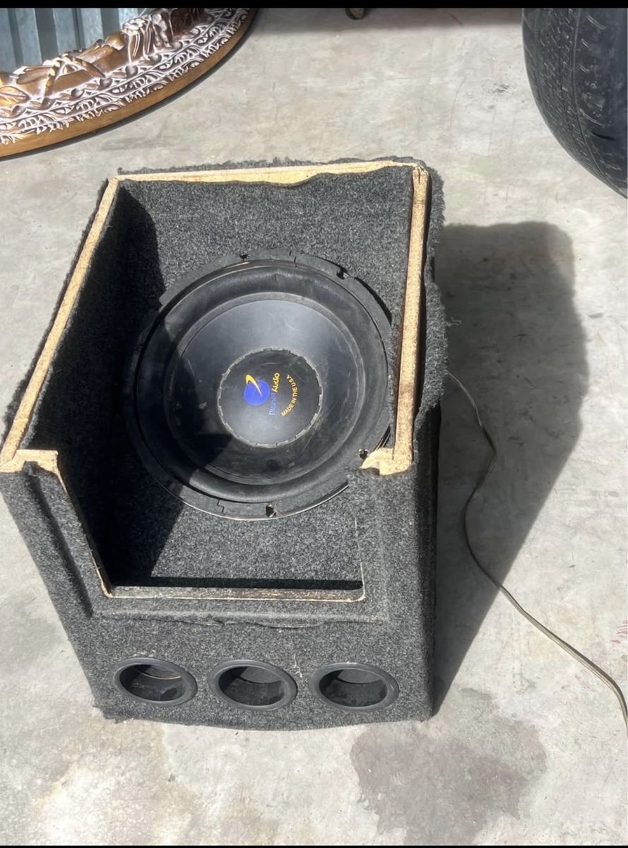 Rare VTG Old School Planet Audio P-1055 Subwoofer