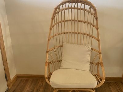 Cute rattan chair $75