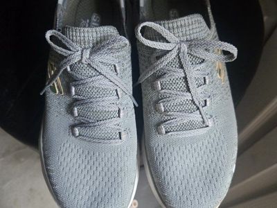 Skechers Slip-ins Hands Free Memory Foam Sneakers Gray - Women's 7.5
