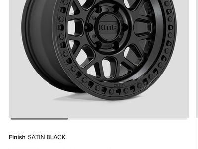 Like New KMC 549 GRS Wheels 18x9 6x139.7 Set Of 4