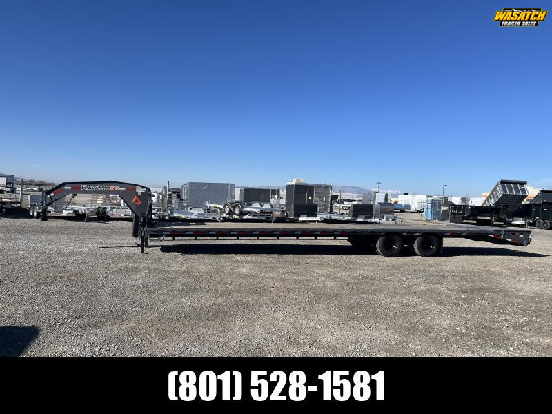 RawMaxx 8.5x40 FDX Tandem Dual Flatbed Trailer