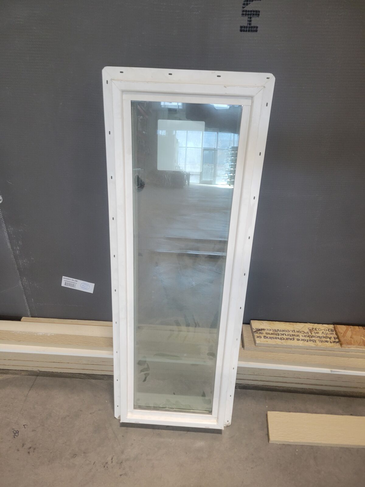 Couer d'Alene White/White Fixed Window 12w x 36 1/2 T New