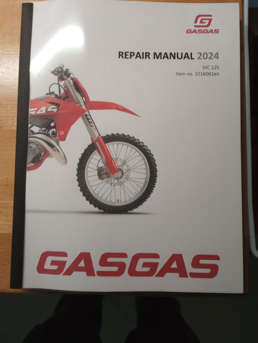 ***2024 Gas Gas MC125 Factory Repair Manual***