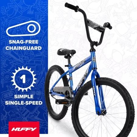Huffy 20" Rock It Kids' Bike, Blue, 44"-56"