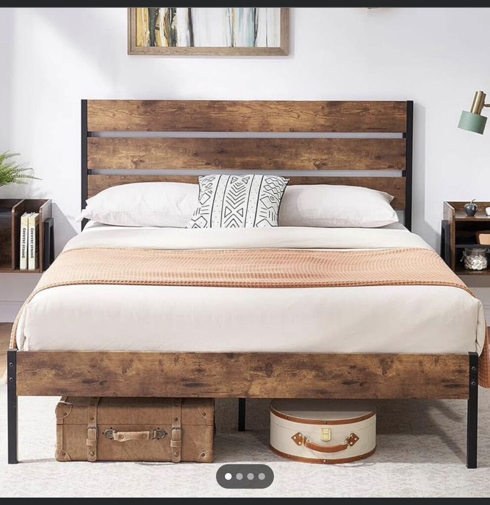 Queen Bed Frame — Brand New - Pickup Or Delivery