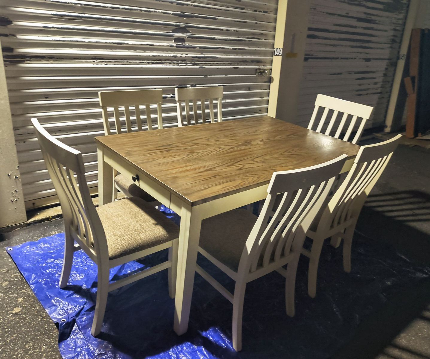 Ashley Farmhouse 7 Piece Dining Set