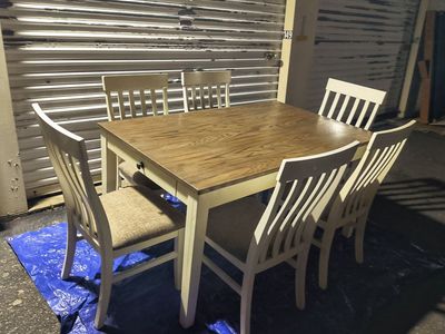 Ashley Farmhouse 7 Piece Dining Set