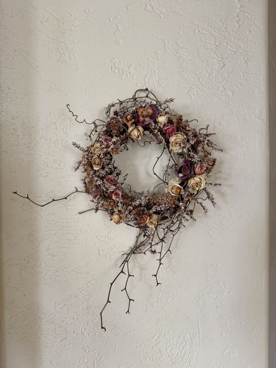 Dried Flower Small Wreath