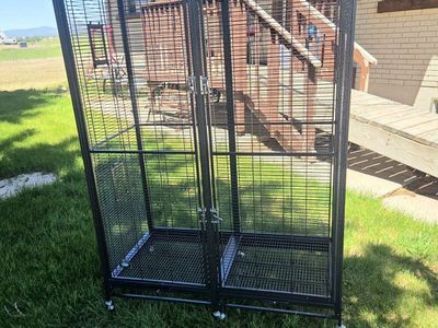 Bird cages & tree