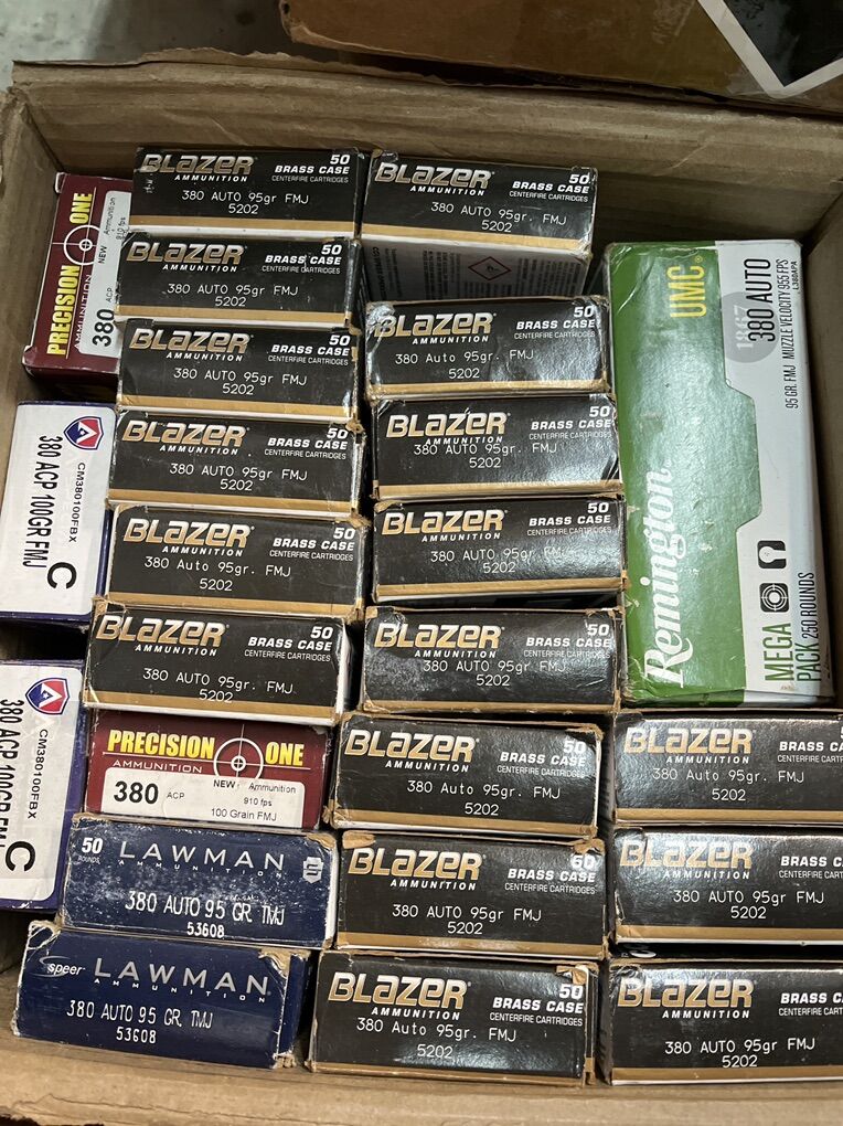 380 Auto Ammo.