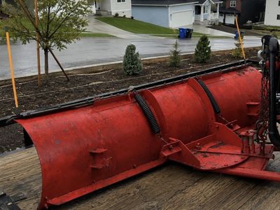 Heavy-Duty 7' Snow Plow Package + Warn XT25 Winch $1200 OBO
