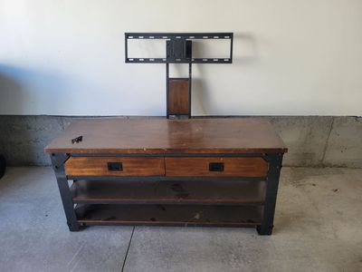 Bayside 3-in-1 TV Stand w/ Mount 55” and Storage Drawers