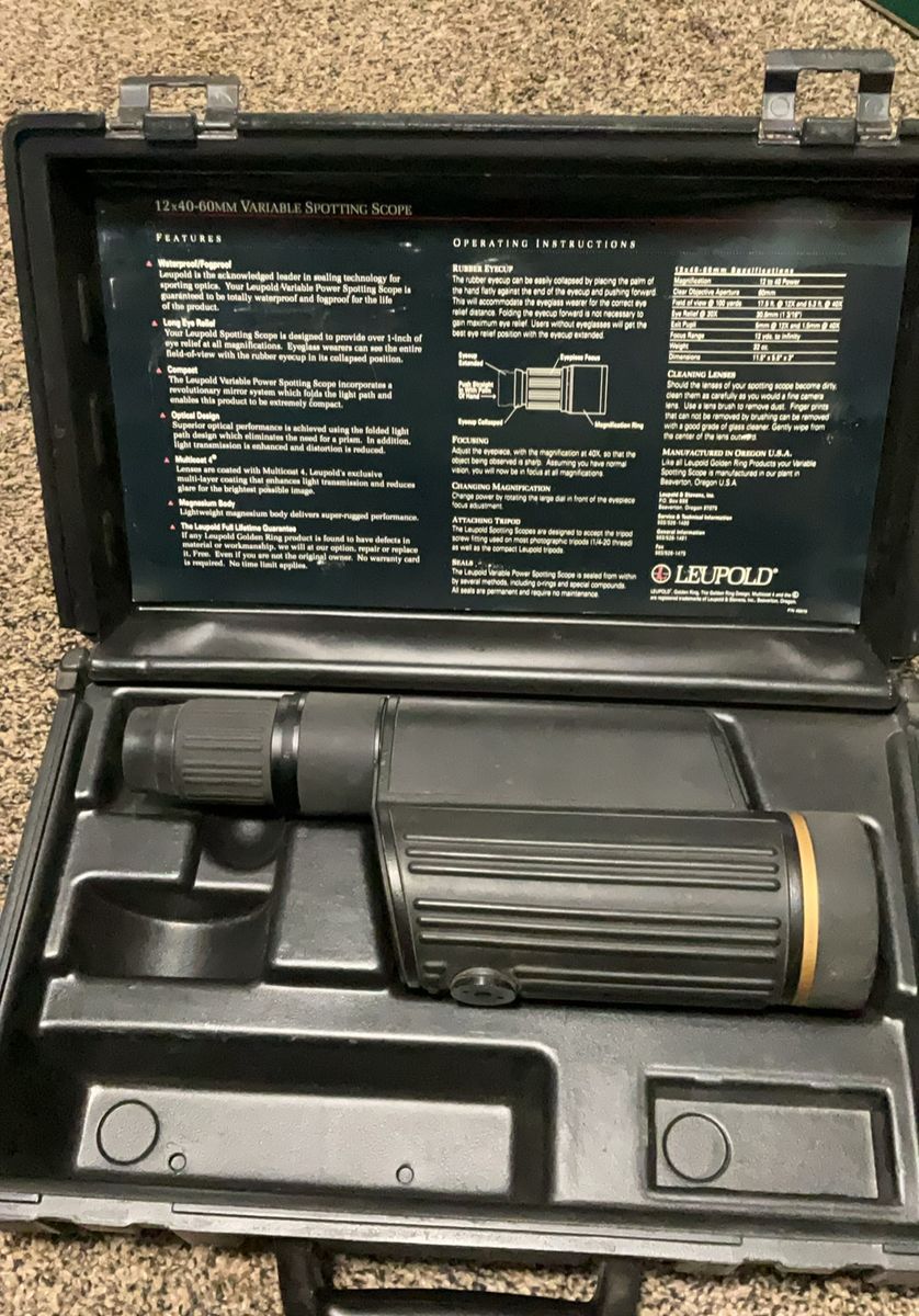Leupold spotting scope