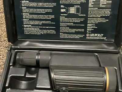 Leupold spotting scope