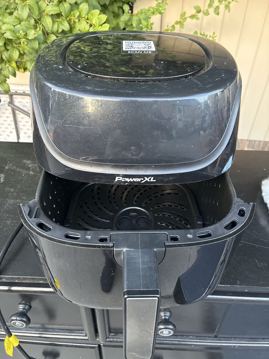 PowerXL Air Fryer - Black Countertop Appliance Used