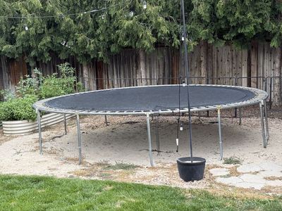 Large Round Outdoor Trampoline