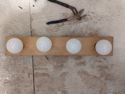 4-Light Vanity Fixture - free