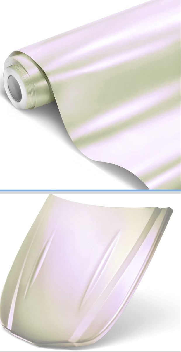 VViViD+ Matte White to Purple Space Pearl Vinyl Car Wrap Film (3ft x 5ft)