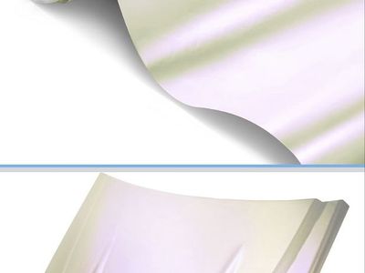 VViViD+ Matte White to Purple Space Pearl Vinyl Car Wrap Film (3ft x 5ft)