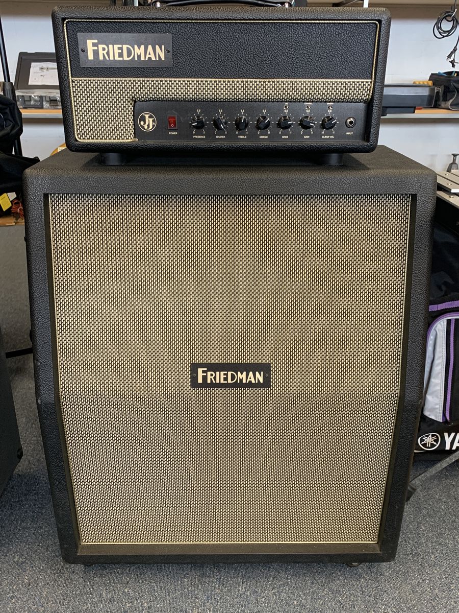 Friedman JJ Junior Jerry Cantrell signature 2 channel 20-watt tube head with 65-watt 1x12 cabinet