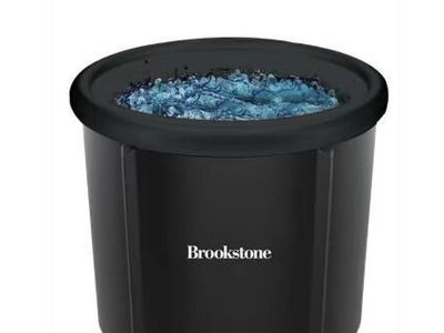 Brookstone Portable Cold Plunge Tub 35x31.5in