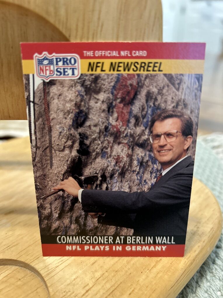 Paul Tagliabue Autogrsph 1990 Pro Set Signed Auto