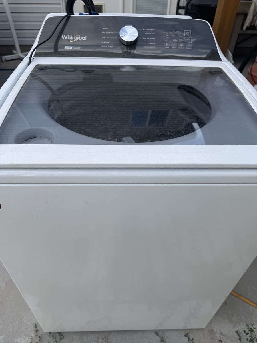 Whirlpool washer and dryer