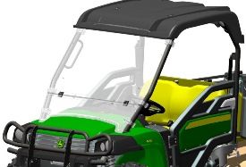 John Deere Gator 855 825 625i XUV HPX Poly Venting windshield
