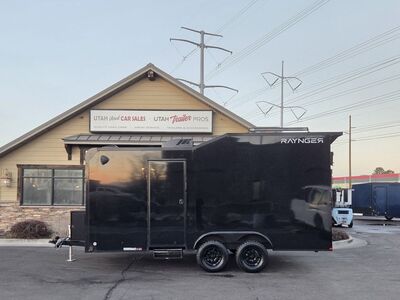 8x18 / 8.5x18 Off Road Toy Hauler Travel Trailer Enclosed Cargo UTV/ATV Pkg Raynger 2026