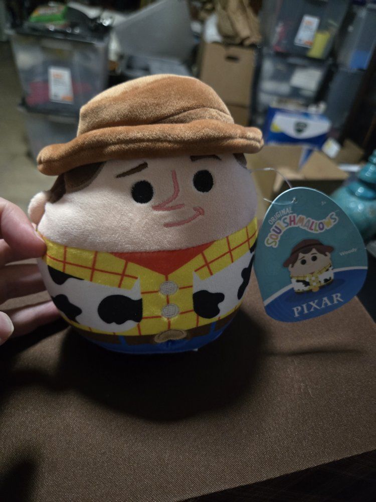 Squishmallows Disney Pixar Woody Toy Story Cowboy Plush Stuffed Animal with Tags