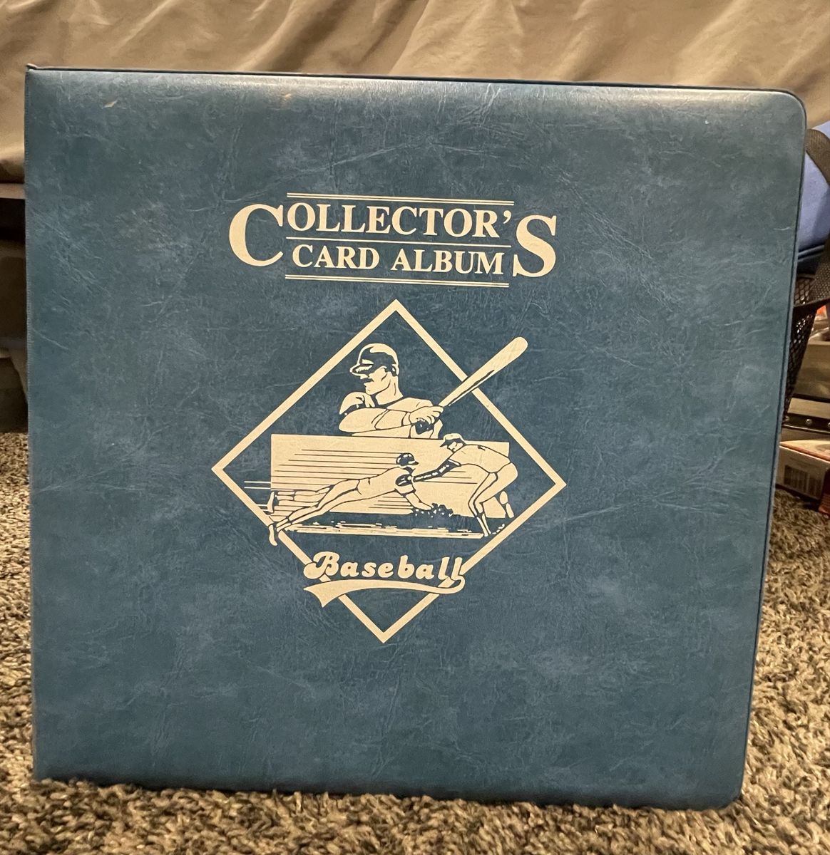 Vintage Baseball Card Collector’s Album/Binder