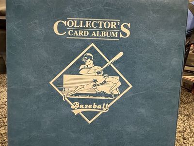 Vintage Baseball Card Collector’s Album/Binder