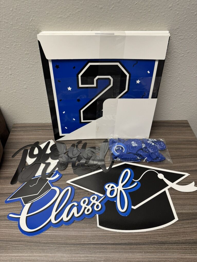 Blue Graduation Decorations