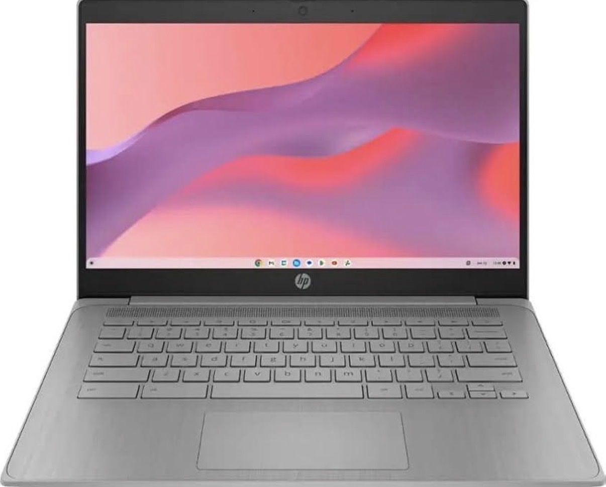 HP Chromebook 14a-ne1013dx 14" HD Laptop - Mineral Silver, New in Box